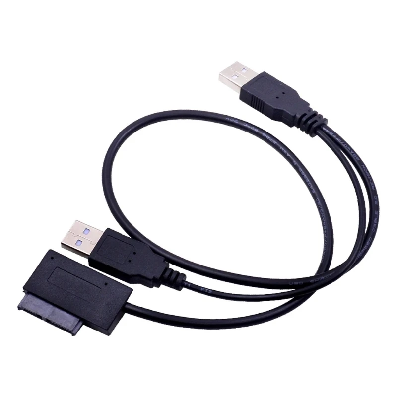 CS1W USB 2.0 to 13Pin USB 2.0 to Mini 7+6Pin Adapter Converter Cable for Laptop CD-ROM Converter USB Cable