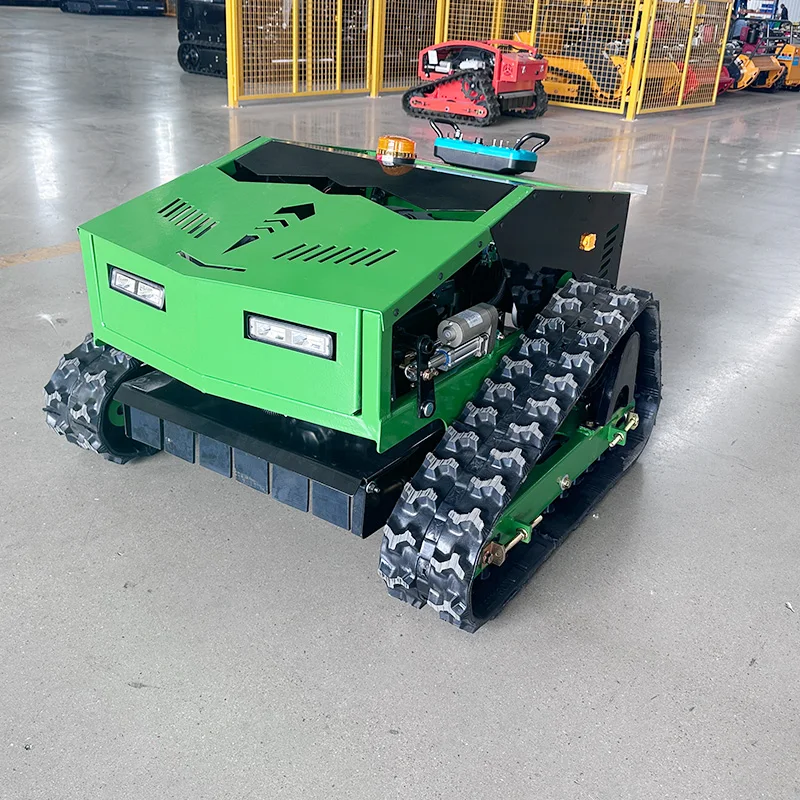 Robotic Lawnmower Grass Mowing Machine Remote Controlled Mower High-quality High-performance Household All-terrain CE Certified