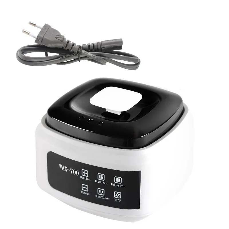 500ml Digital Button Control Wax Heater Professional Hair Removal Wax Melting Wax Warmer Display Beauty Wax Therapy Wax Pot