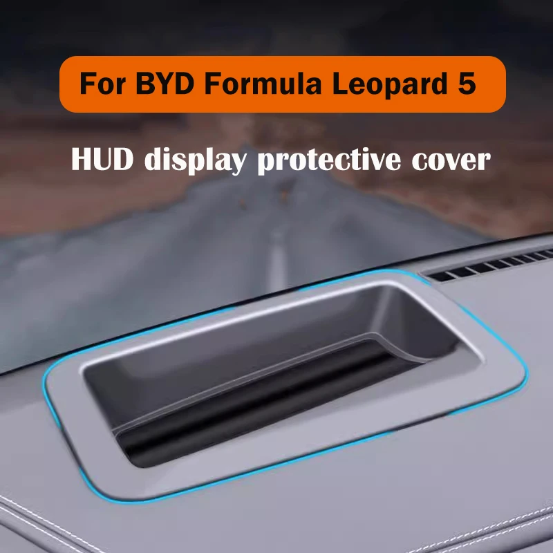 

Car Head-up Display Protective Cover For BYD Formula Leopard 5 2023 2024 2025 Central HUD Dust Cover Auto Accessories