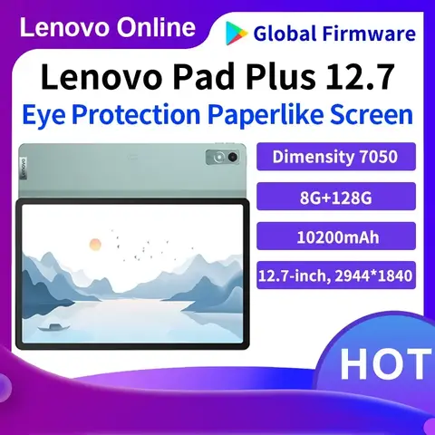 Lenovo Tab P12 K12 Pad Plus 12.7 Matte Display Pro 2023 Light Screen Android Tablet Watch Video 60Hz Original Octa Core