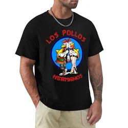 Fashion Breaking Bad T-Shirt LOS POLLOS Hermanos T Shirt Harajuku Short Sleeve T-shirt Cotton Graphics Tshirt Tops