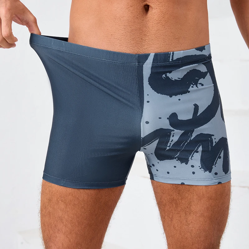 

Новые мужские плавки-шорты для плавания, быстросохнущие, предотвращающие неловкие ситуации, для пляжного отдыха