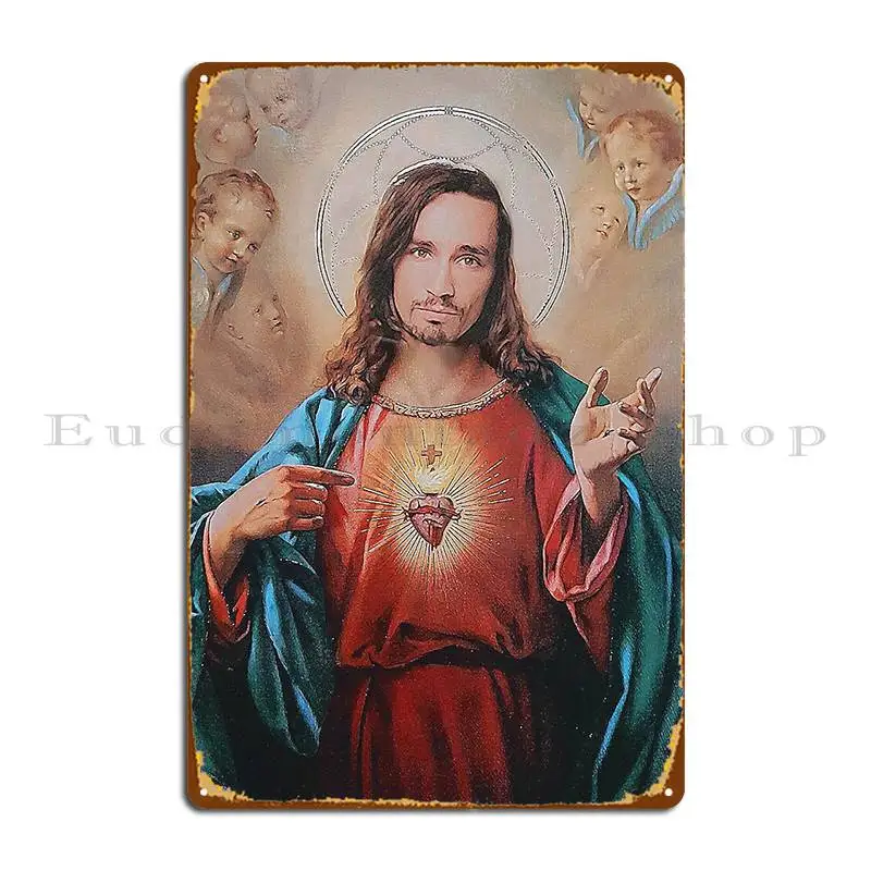 In Klaus We Trust Metal Sign Cave Home Club Design Club Tin Sign Poster