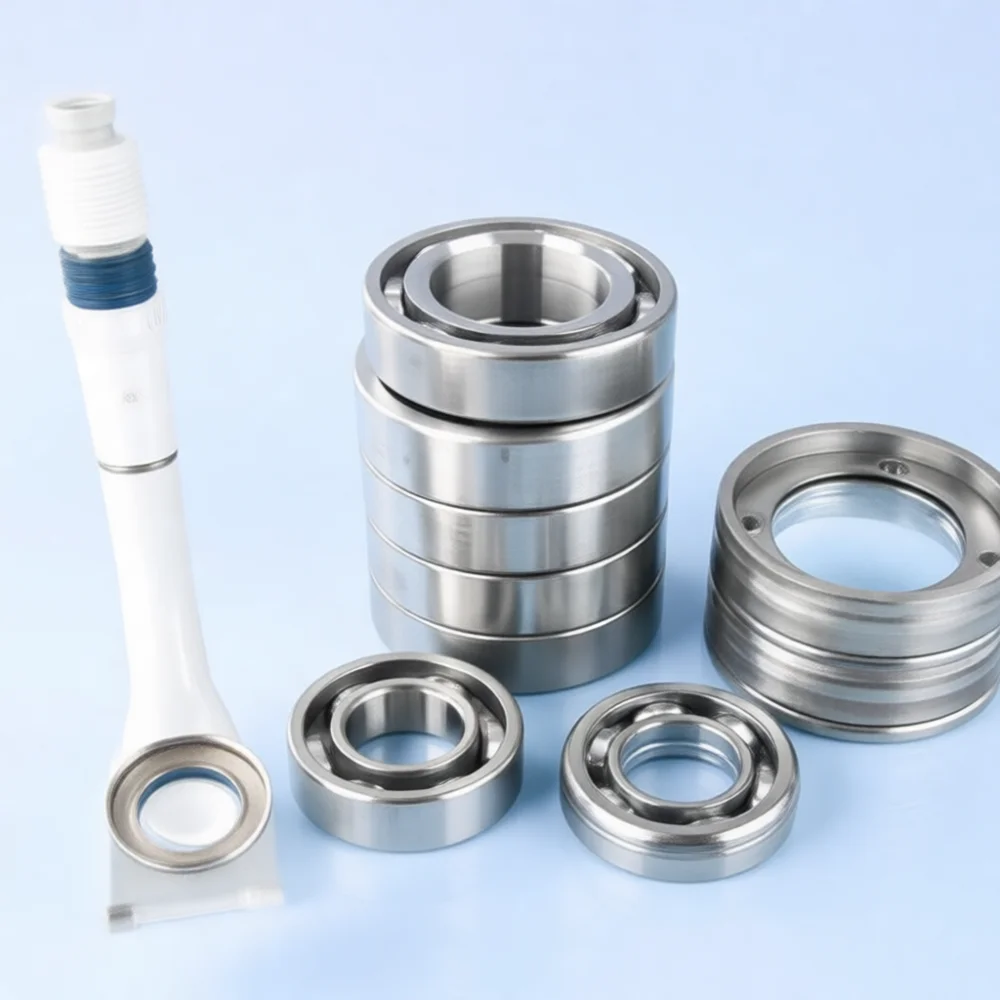 Durable Radial Ball Bearing 2RS Motor Motorcycle Maintenance Part High Performance Sealed Steel Spare Accessory Unit