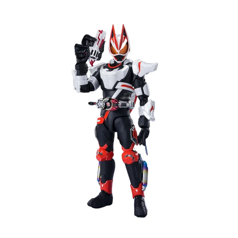 In stock Bandai Original Anime Figure Model SHF KAMEN RIDER GEATS Magnum Thruster Configuration Action Figure Toys