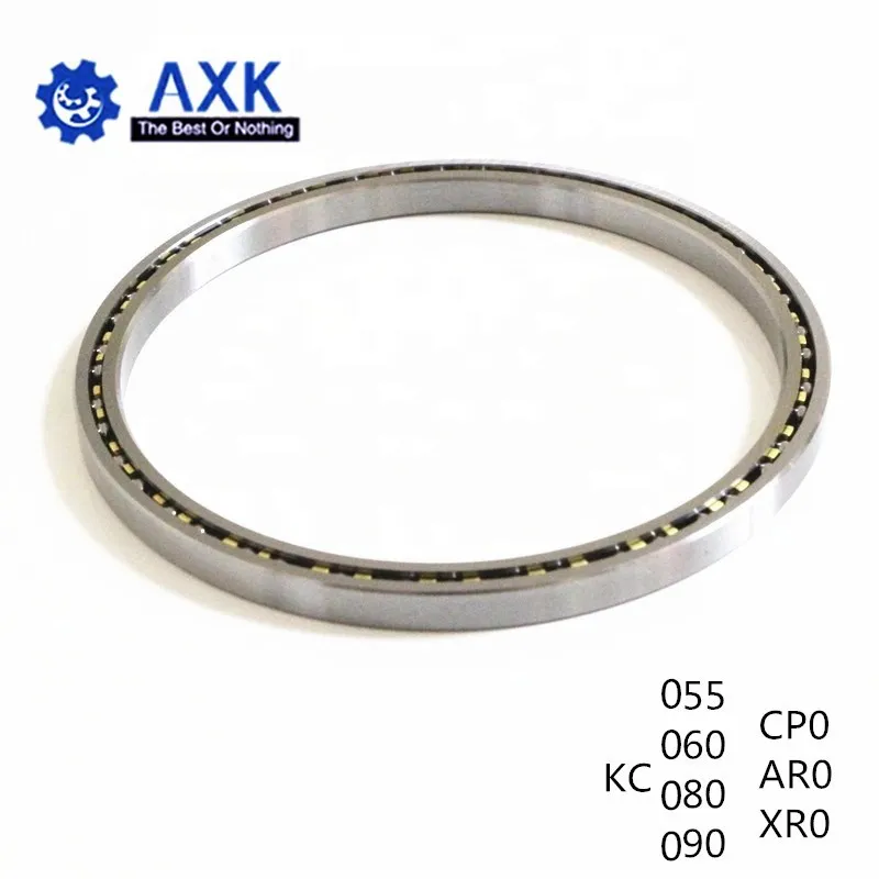 Thin section bearings KC055AR0/KC060CP0/KC080XP0 /KC090CP0 Thin Ball Bearings (6x6.75x0.375 inch ) FRB Bearings Super Slim Ro