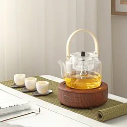 800W Electric Ceramic Stove Home Tea Making Machine Timed Coffee/Tea Hot Plates Multi-function Around Stove Make Tea Machine