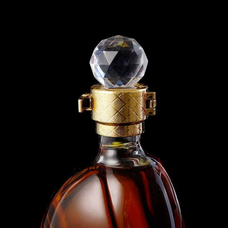 Novelty High Heel Shoe Shaped Whiskey Decanter 350ml 700ml Crystal Glass Liquor Dispenser For Vodka Rum Merlot Gift For Women