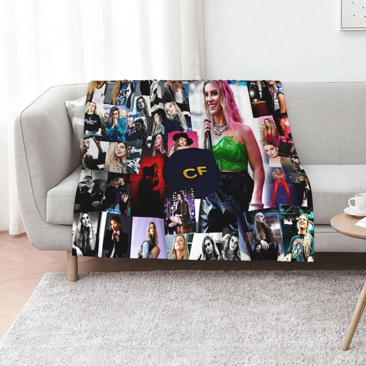 

Cari Fletcher Throw Blanket Soft Beds christmas decoration Quilt Moving Blankets