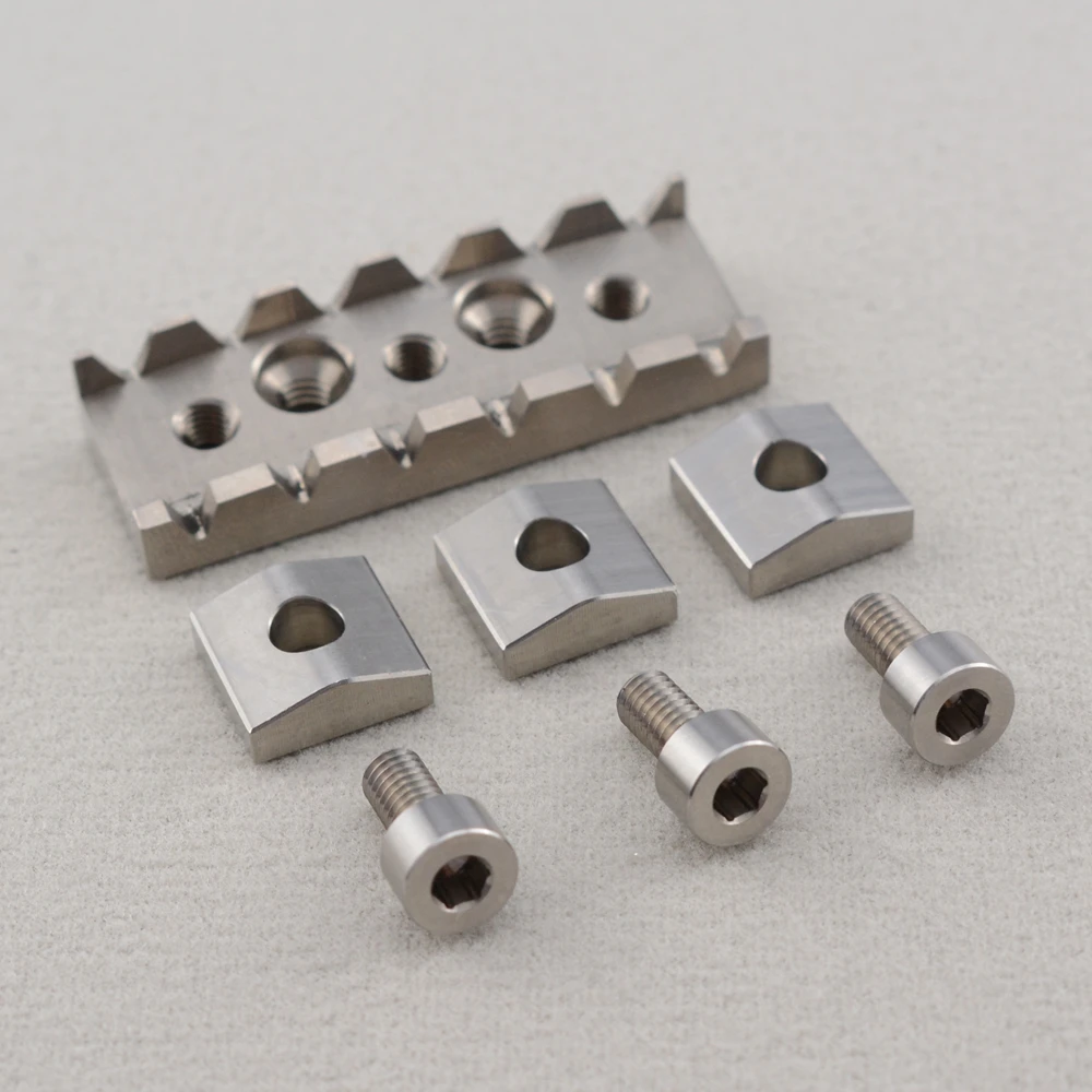 Titanium Alloy Electric Guitar Tremolo System Bridge Locking Nut String Lock  42MM/43MM -  JP(Origin)