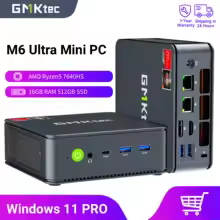 GMKtec M6 Ultra ミニPC Ryzen 5 7640HS 16GB 512GB 特別割引