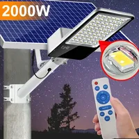 24000mah Split Solar street Light Outdoor Aluminum Solar Street light Garden sunlight House Remote Control Waterproof Wall Lamp