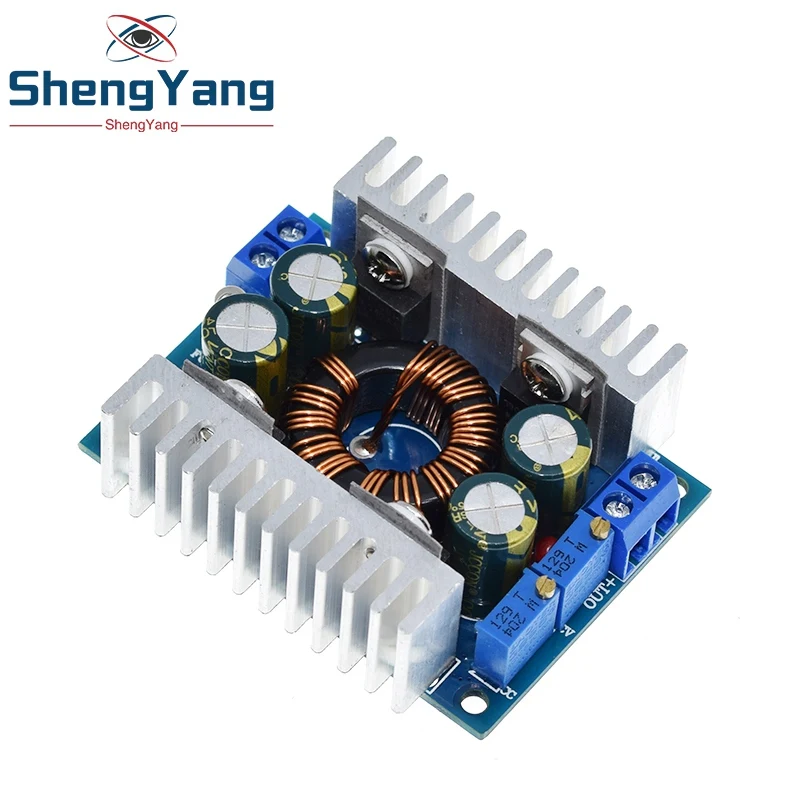 TZT DC 5-30 В до 1,25-30 В 8A автоматический повышающий/понижающий преобразователь повышающий/понижающий модуль регулятора напряжения зарядное устройство преобразователь мощности DIY KIT