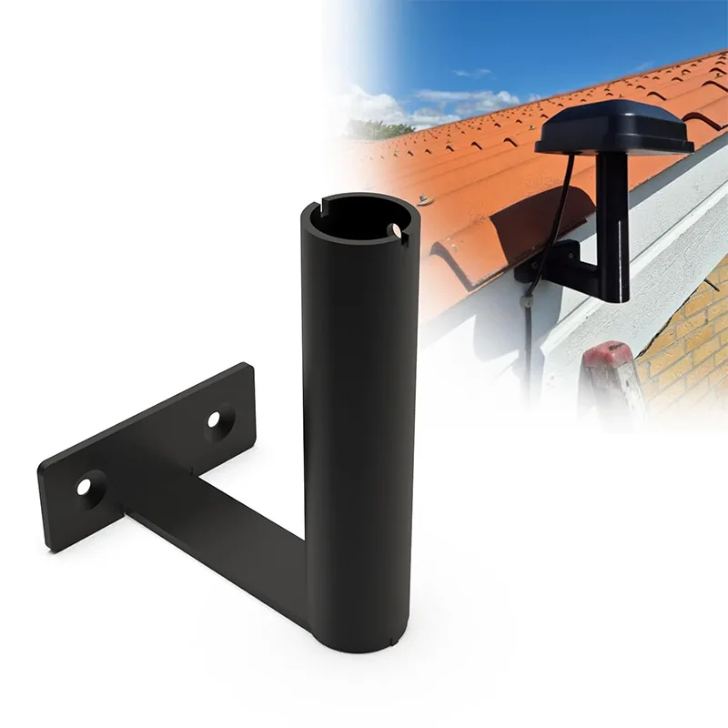 1PCS Lawn Mower Robot GPS Antenna Racks for Segway Navimow I105E & I108E 90° Stainless Steel Angle Bracket Wall Fences Mount