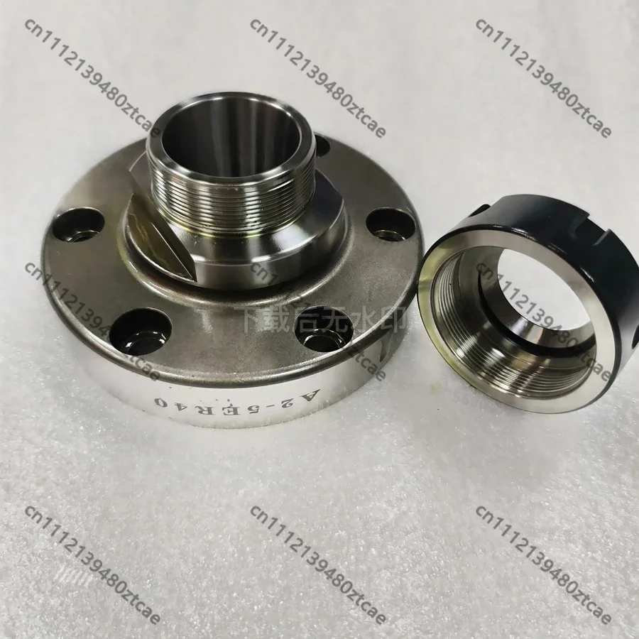 A2-5 Collet Seat Flange CNC Lathe Spindle Extension Sleeve, 40 To 32 25 46 Variable Diameter Reducing Bushing Collet Connector