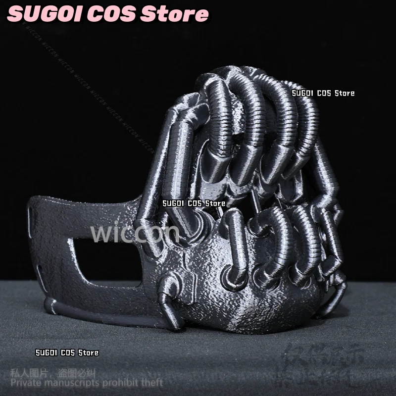 Bane Cosplay Anime Dark Horror Movie Knight Black Skull 3D Polylactic Acid Mask Halloween Christmas Party Man Cos Role-playing