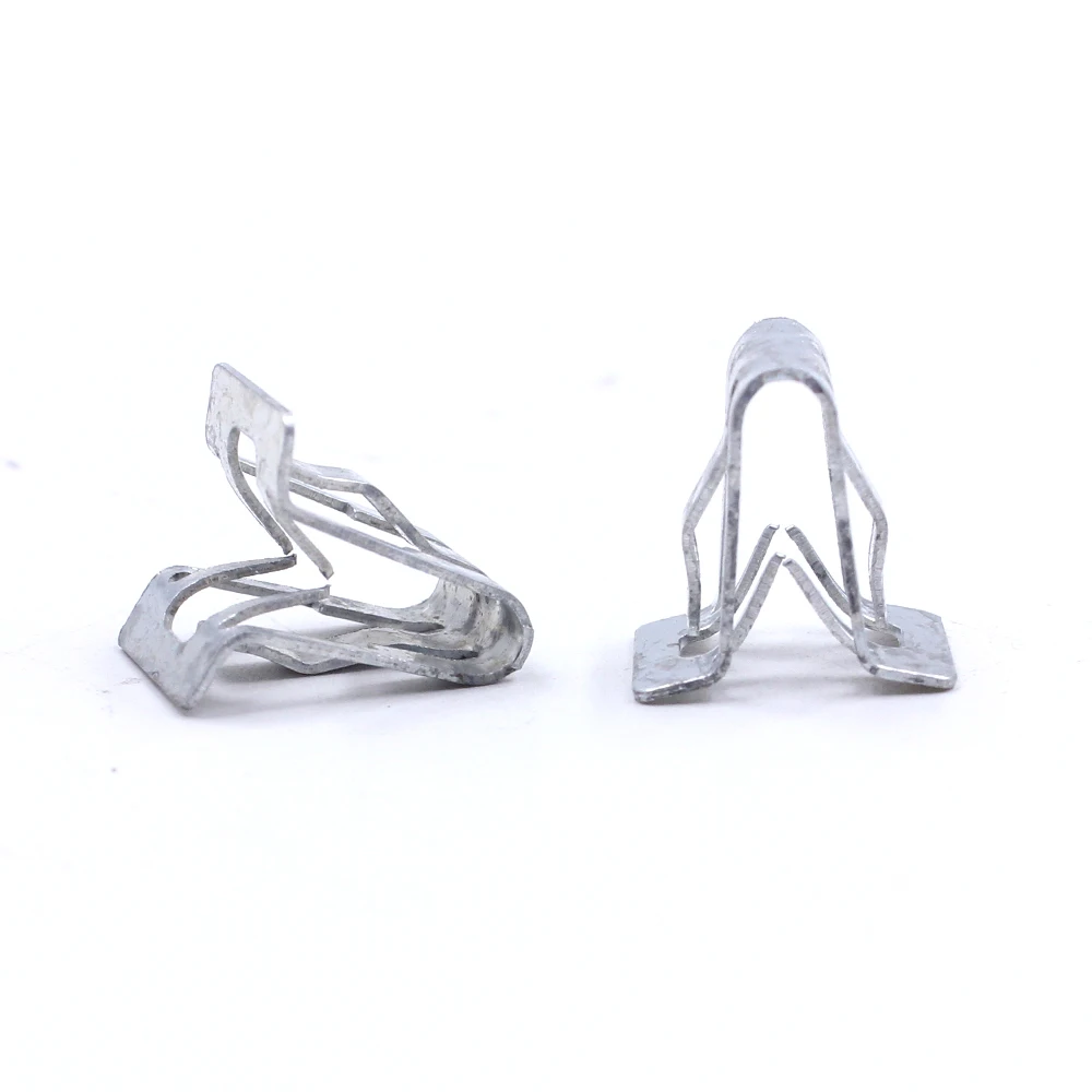 

100Pcs Car Metal U Type Center Console Instrument Panel Navigation Sound Trim Panel CD DVD Player Iron Clip