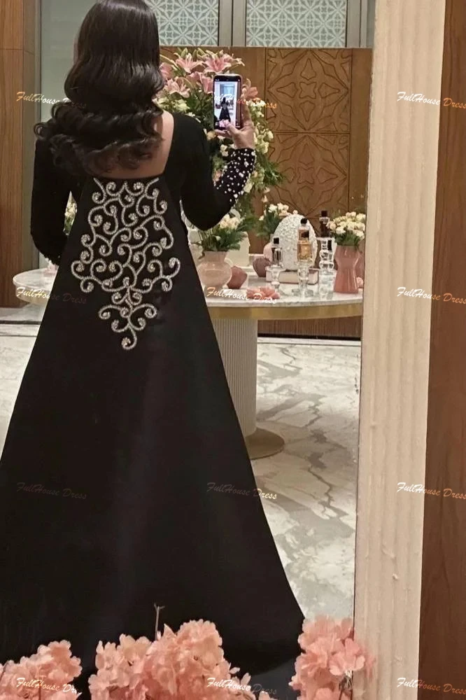 العرف س الرقبة الصلبة مثير غمد عارية الذراعين مساء اللباس كم طويل مطرز كريستال الطابق طول حزب اللباس مع المحكمة