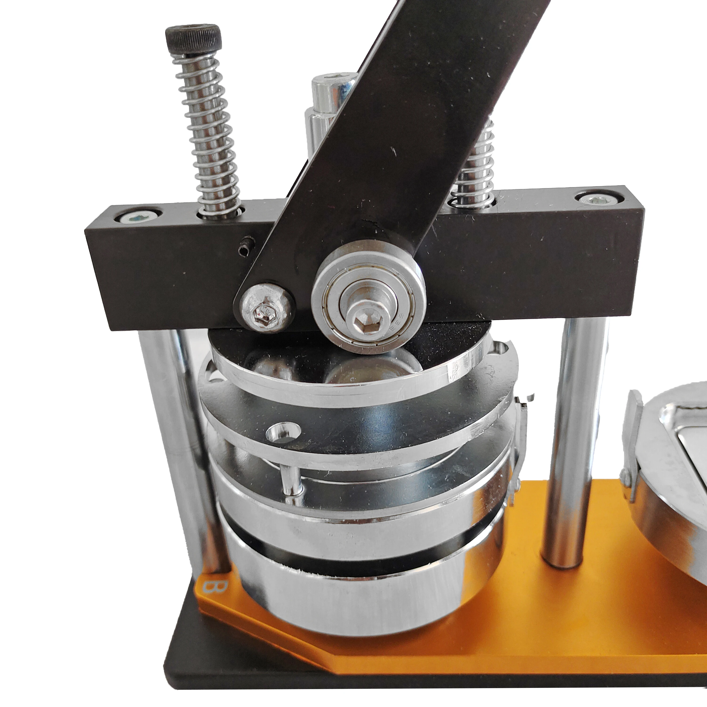 Máquina de insignias cuadradas TEBAK, cortador de nevera cuadrado de 50mm, máquina de imanes para fotos, máquina de hacer imanes para fotos