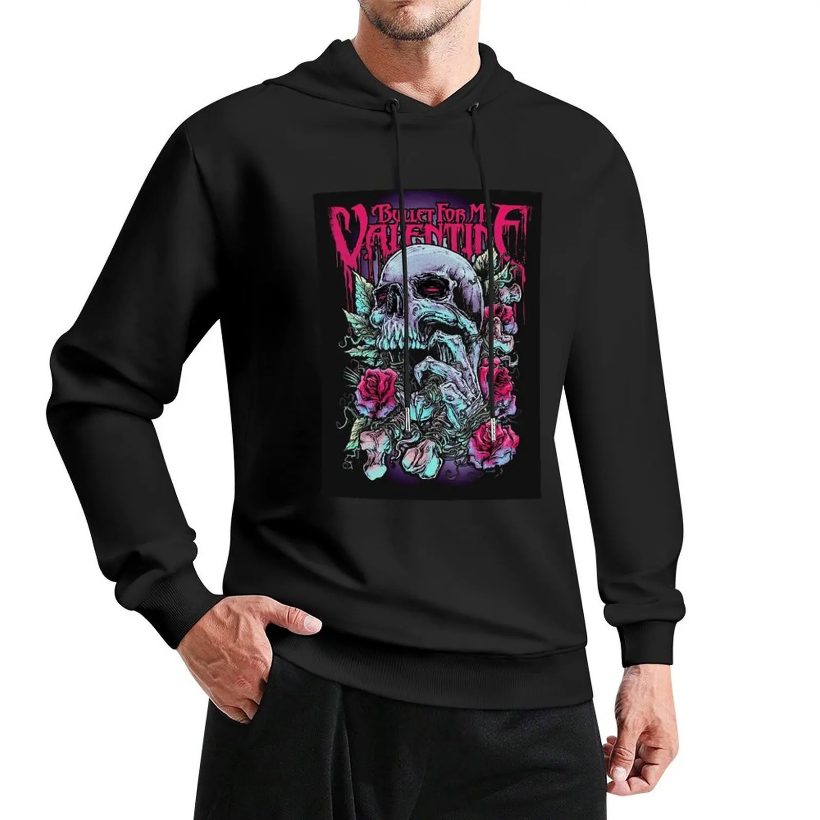 BULLET FOR MY VALENTINE- LOGO Pullover Hoodie men's clothes men's sweat-shirt mens designer clothes pullover