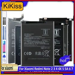 Battery For Xiaomi Redmi Note 2 3 4 4X 5 5A 6 7 Pro Model BM42 BM45 BM46 BN31 BN41 BN43 BN45 BN48 BN4A BM 46 BN 31 41 43 45 48