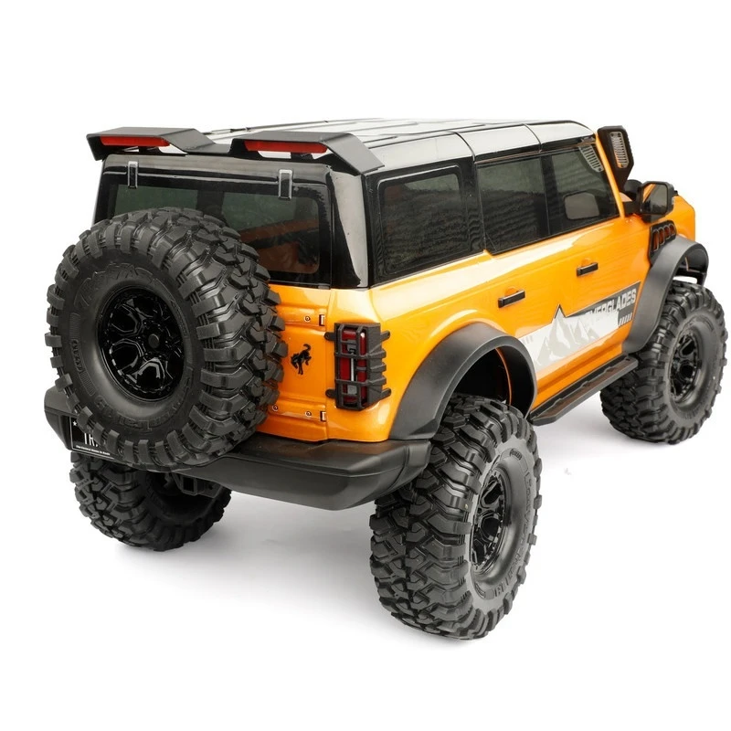 1/10 Rc Crawler Rear Spoiler With Led Taillight Cover, Upgrade Mod Parts For 1/10 Scale Rc Off-Road Model Body New Model 2026