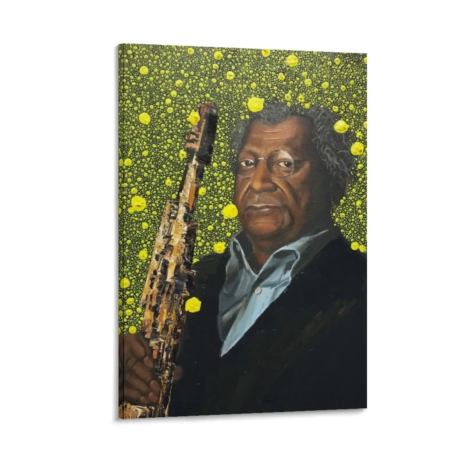 

Anthony Braxton, saxophonist Canvas Painting wall art anime decoration room decoration accessories