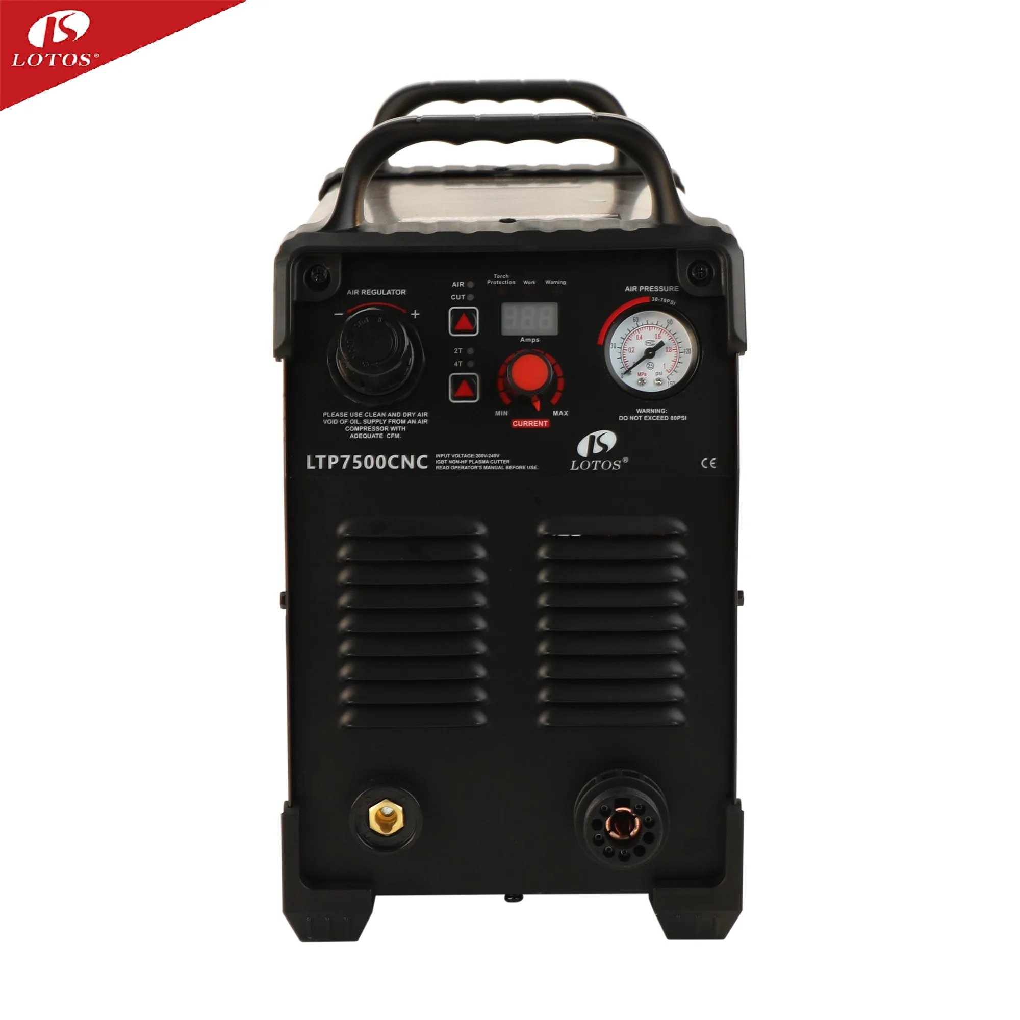 

LOTOS Ltp7500cnc Non Hf Cnc Cutting Plasma Cutter Inverter 220V Cnc Air Plasma Cutting Machine