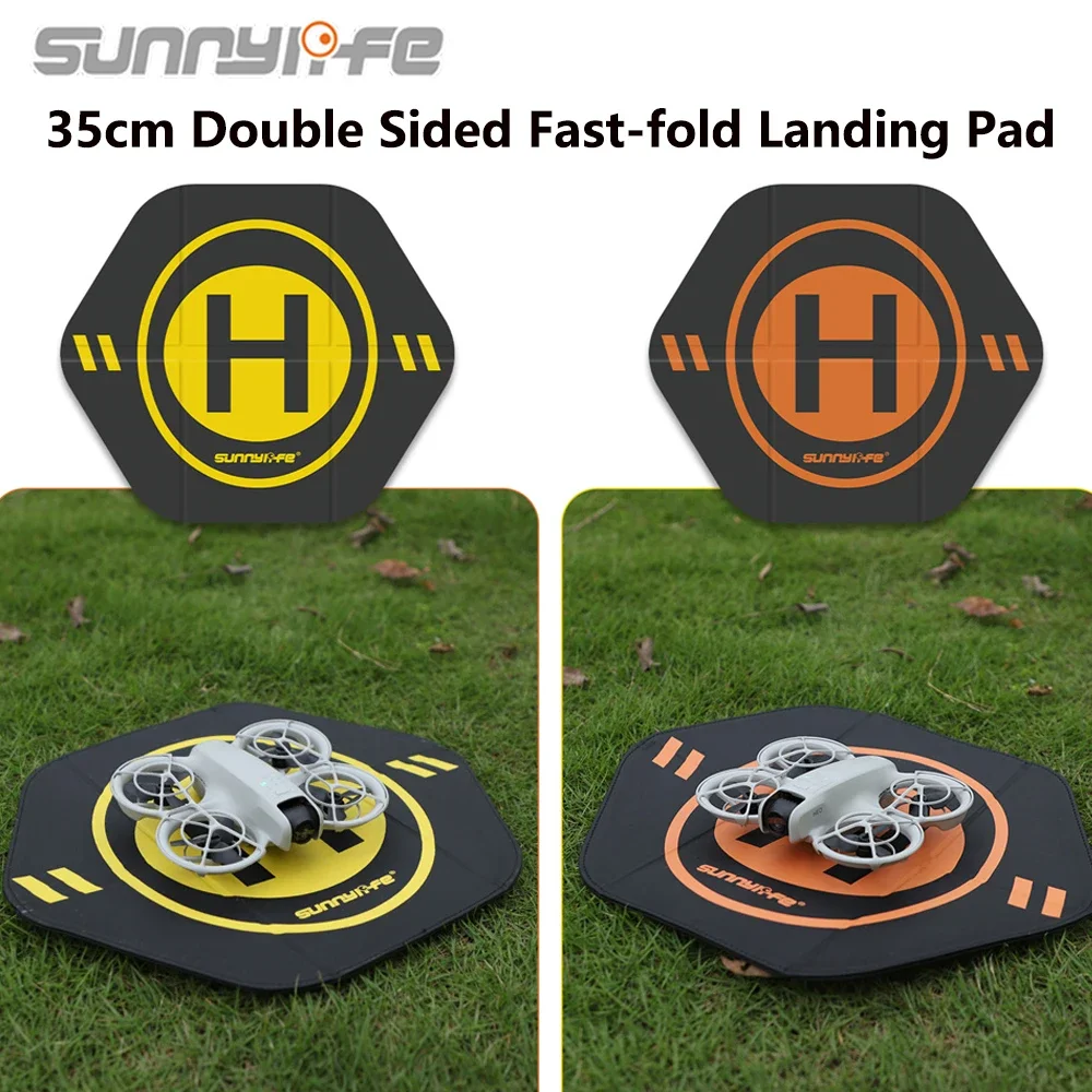 Посадочные площадки для дрона Sunnylife для DJI NEO Drone Pad для AVATA 2/1, портативная водонепроницаемая посадочная платформа для серии DJI MINI4Pro Посадочные площадки для дрона Sunnylife для DJI NEO Drone Pad для AVATA 2/1, портативная водонепроницаемая посадочная платформа для серии DJI MINI4Pro
