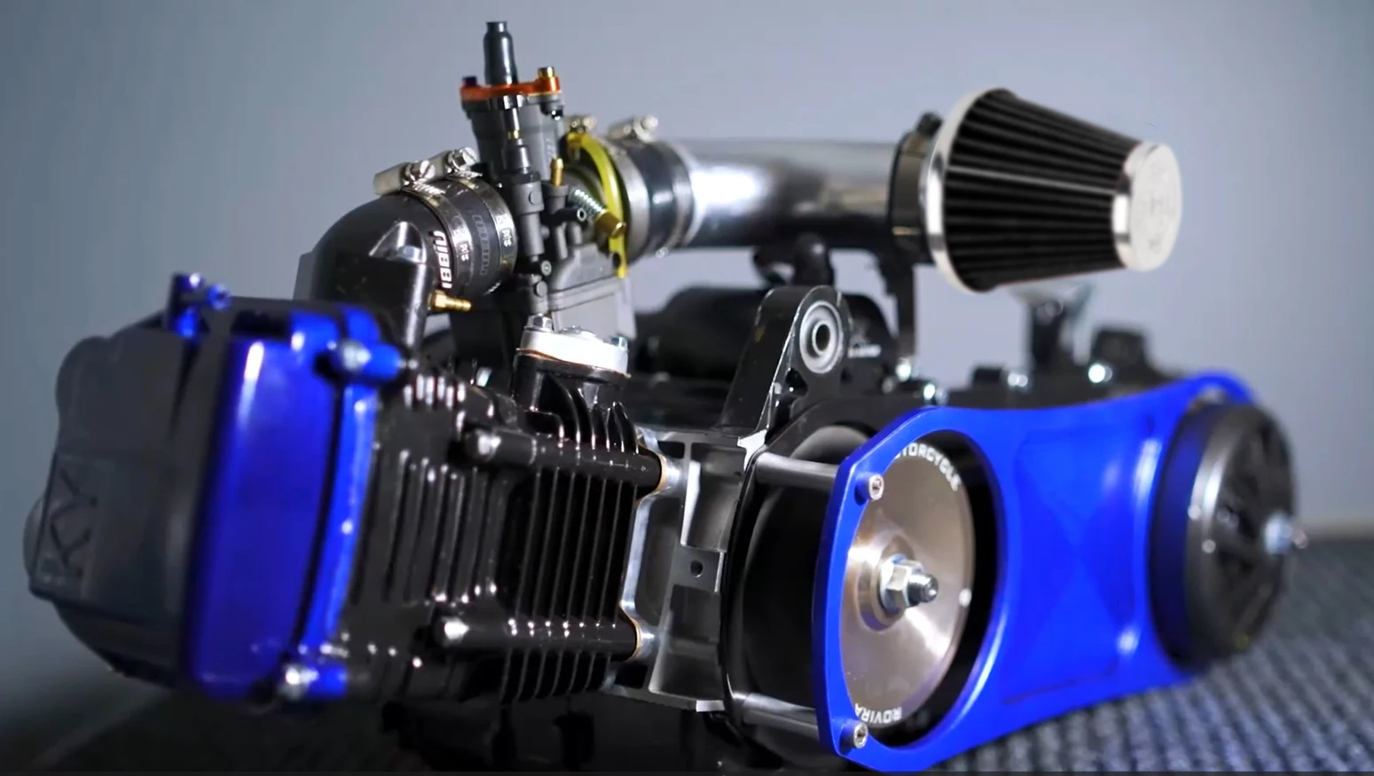 NIBBI Motorrad Aluminium Ansaugkrümmer-Kit 48mm CNC Hochleistungs-Luftfilter für GY6 Motorroller Vergaser-Teile – Detail 1