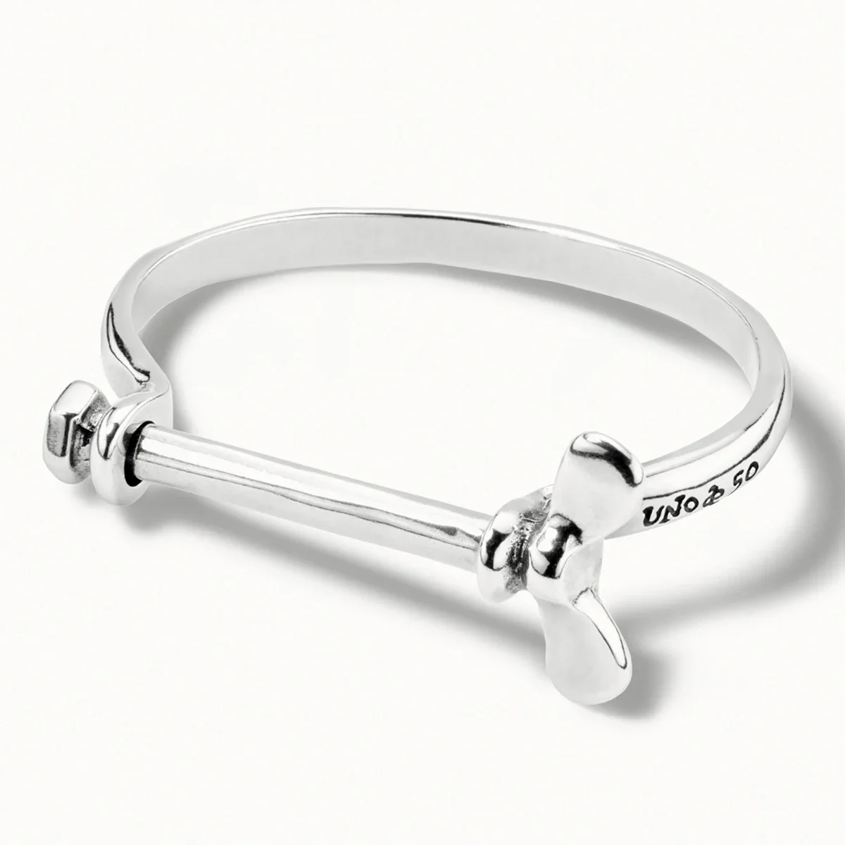 

Original retro simple silver screw bracelet, romantic Valentine's Day gift for girlfriend, Jewelry, S925, New Prod