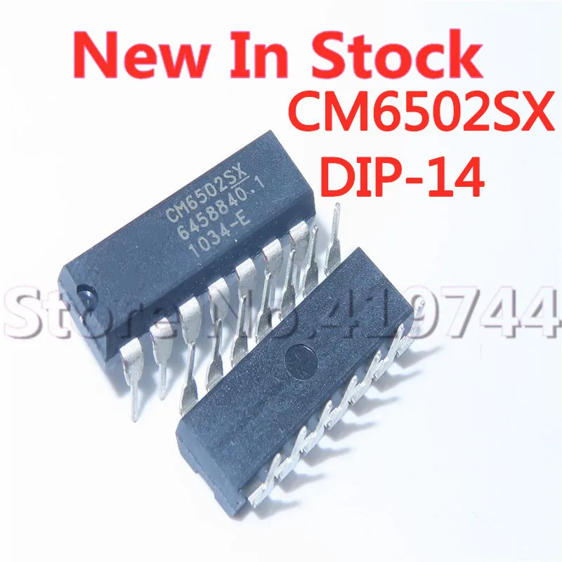 5PCS/LOT CM6502SX CM6502 DIP-14 power management chip In Stock NEW original IC