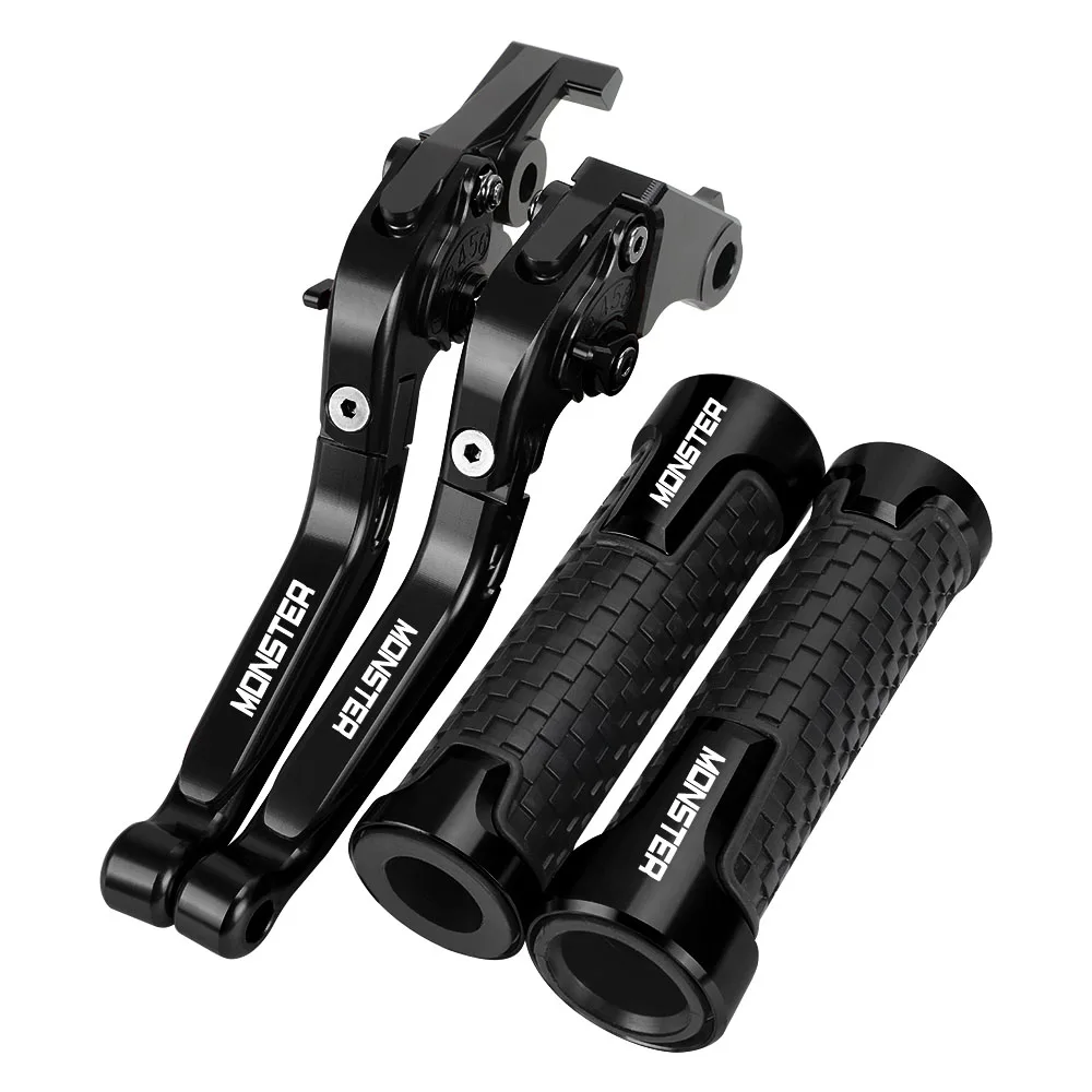

FOR DUCADI 821 MONSTER 2014-16 797MONSTER 2017 2018 821MONSTER DaRk 14-17 Motorcycle Brake Clutch Levers Hand Grip Handlebar End