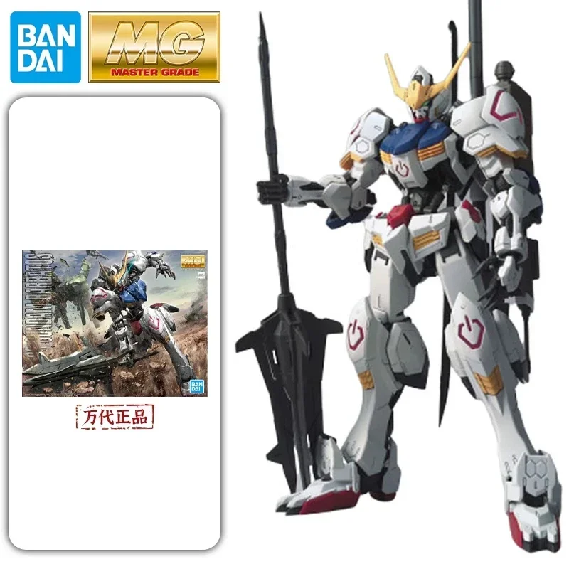 

Bandai Gundam Model Kit Anime Figure MG 1/100 IRON-BLOODED ORPHANS Barbatos Fourth Form Action Figures Toys Gifts for Children