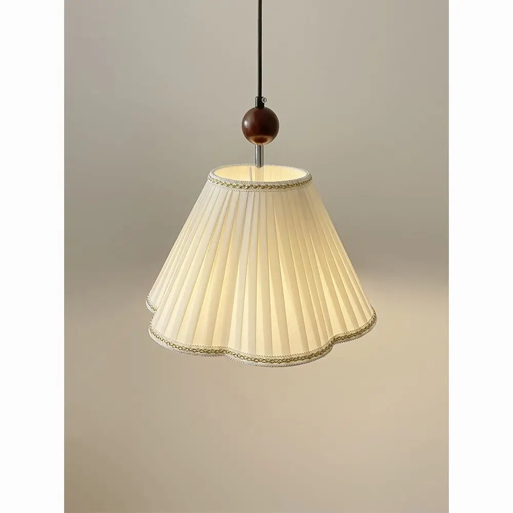 

Французская средневековая люстра для ресторана, ваби-Саби, ретро-дизайнерская спальня, подвесной светильник из цельного дерева