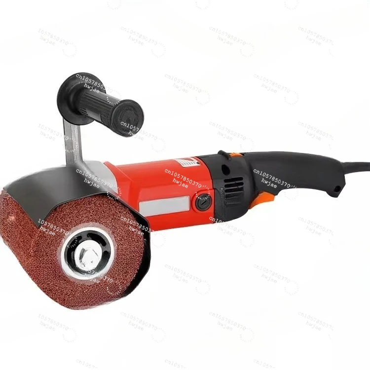 Portable Stainless Steel Wire Drawing Machine Industrial Grade Polisher Electric Speed Control Mirror Finish