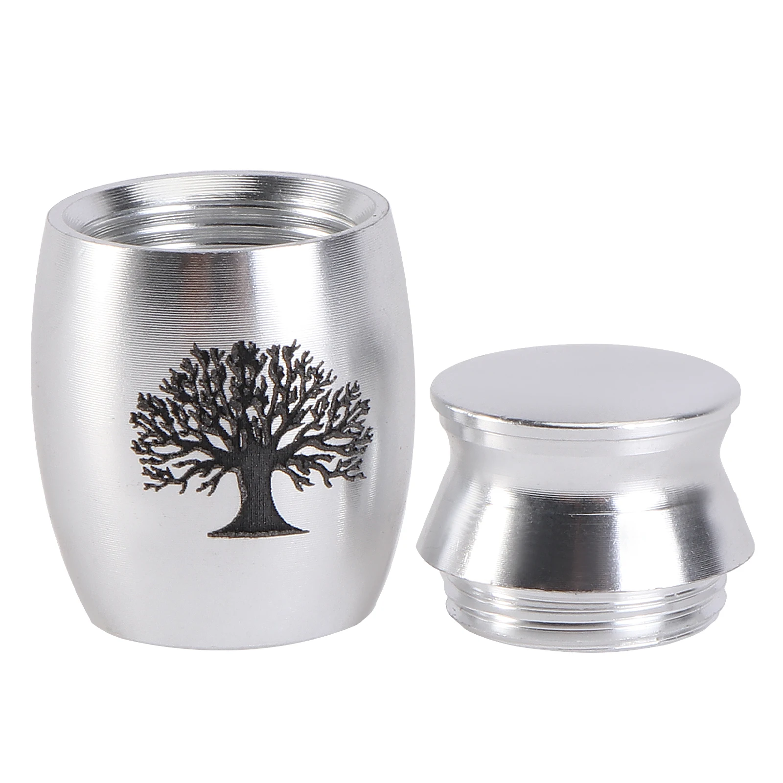 

Pet Urn for Ashes Stainless Steel Cremation Container Memorial Jar Animal Ash Tank Durability Loss Gift