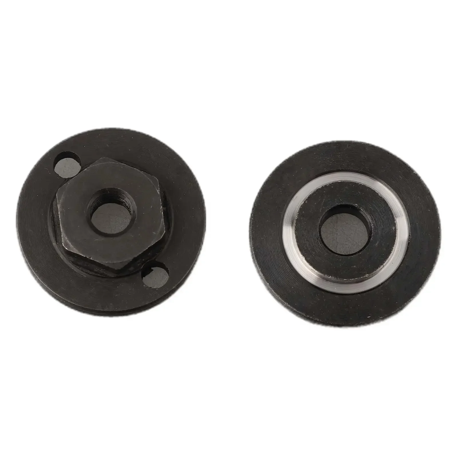 2pcs/4pcs Metal Angle Grinder Inner Outer Flange Nut Set Tool 20mm/ 22mm /22.2mm Circular Saw Blade Black