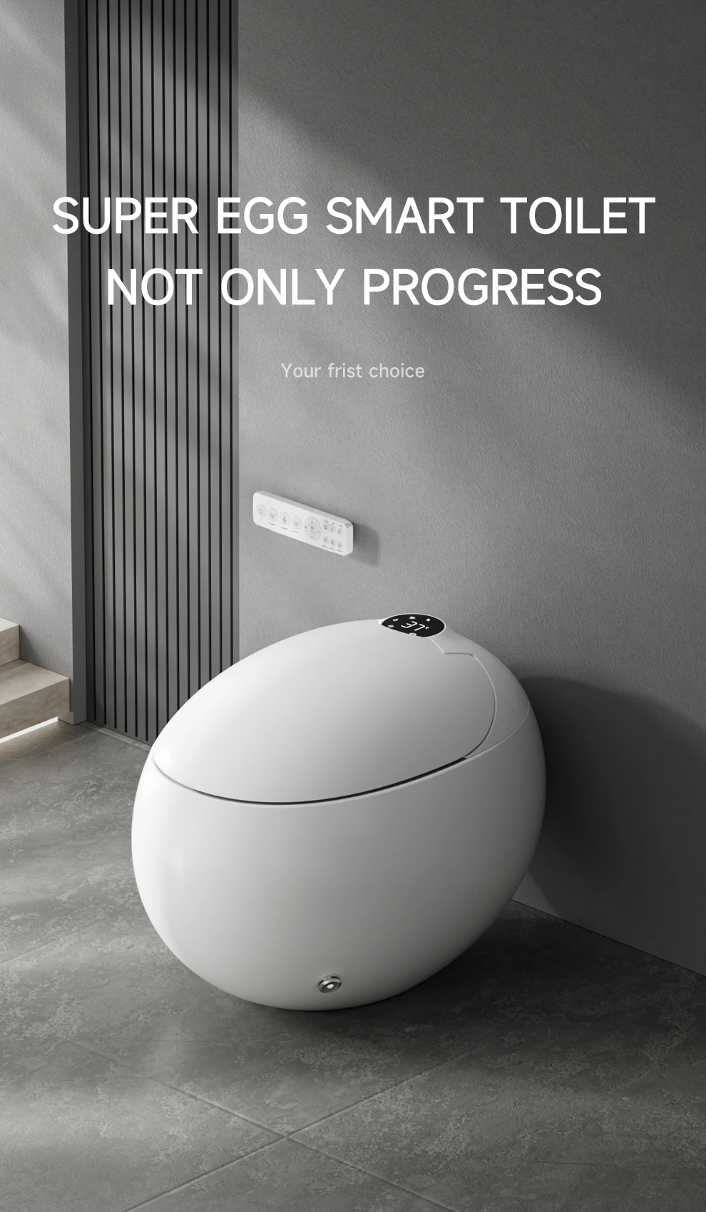 Modern Premium Luxury Smart Intelligent Bidet Toilet Sanitary Wares Bathroom Toilet