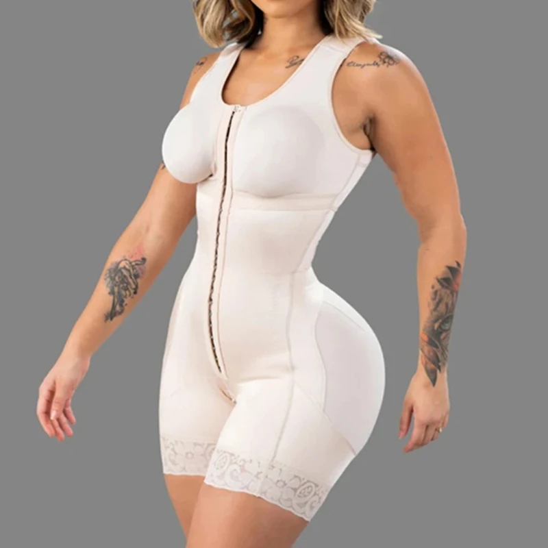 Women Bodyshaper Fajas Colombianas Reductoras Y Moldeadoras Post Surgery Shapewear Compression Slimming Girdle Flat Stomach