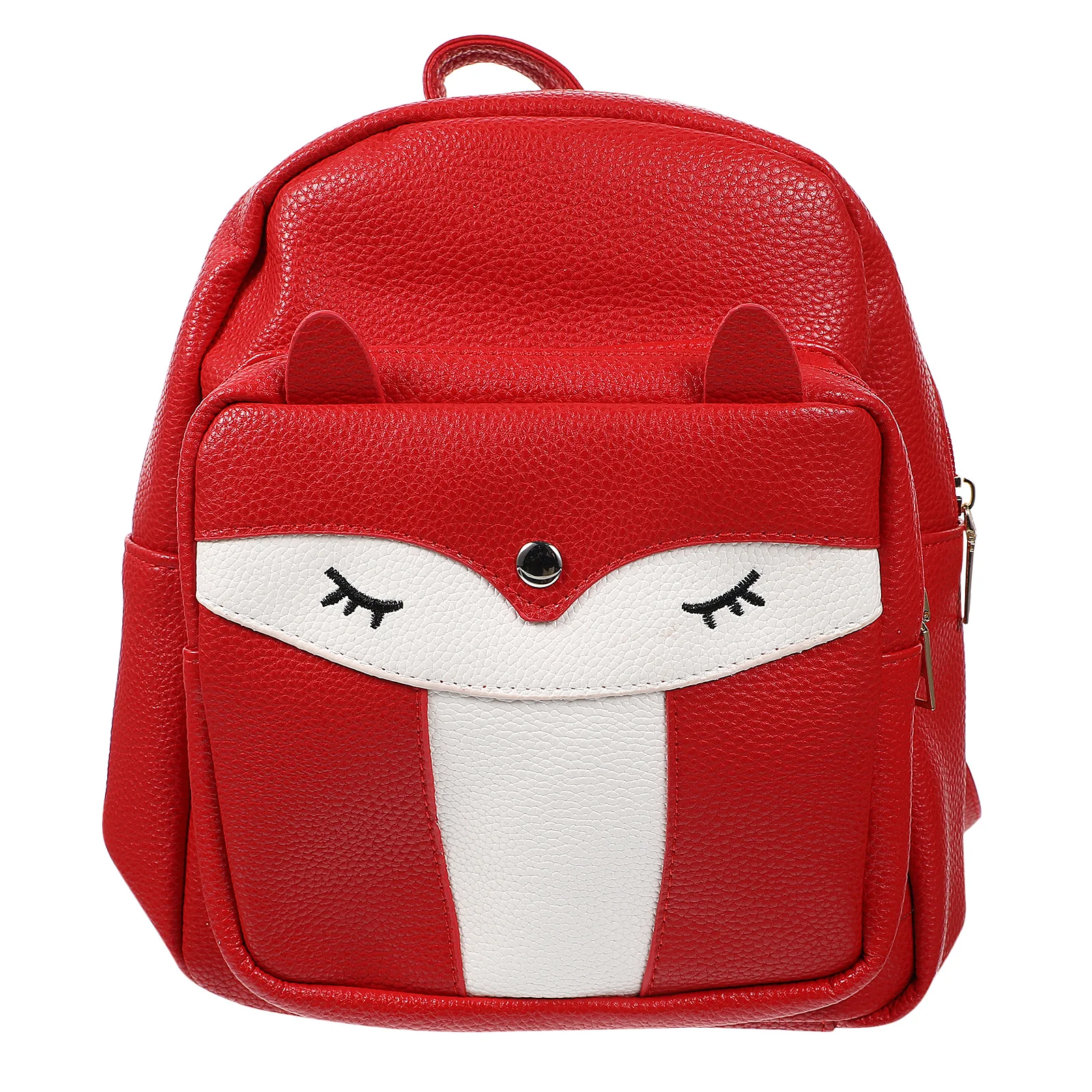 1 قطعة ثعلب صغير جميل حقيبة ظهر عادية عالية مقاوم للماء حقيبة مدرسية إبداعية العصرية المحمولة تخزين حقيبة كتب للطلاب السفر #2