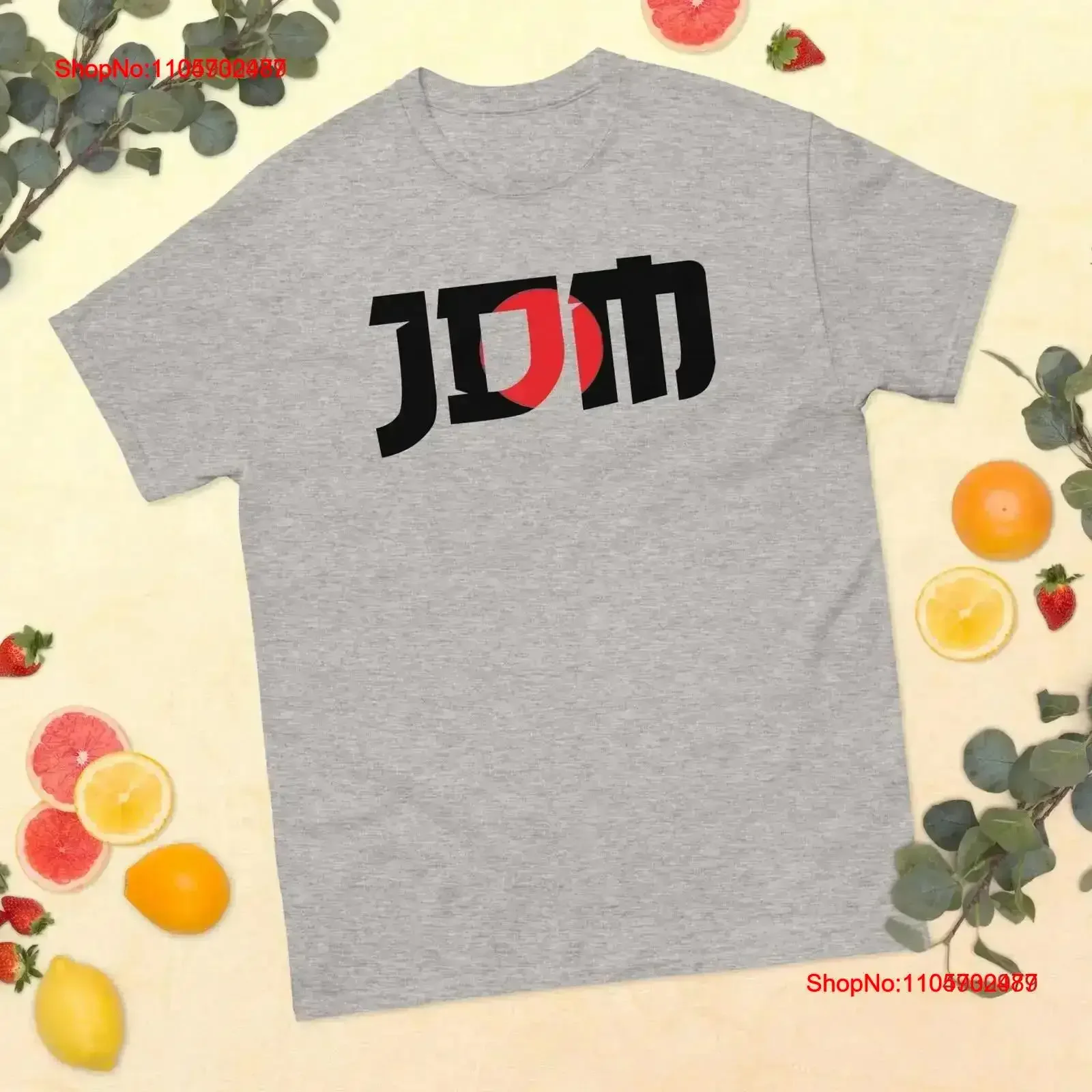 JDM white text with japanese flag Carlover car meet Classic Drifting Tuning Men's tee vintage Washed Stretched Soft vintage