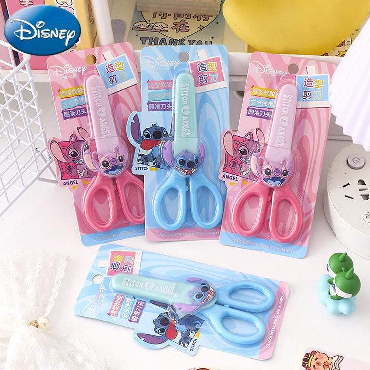 

Disney Lilo & Stitch Cute Scissors Stationary Supplies Anime Accessories Office Tools Kawaii School Accessories Children's Gifts