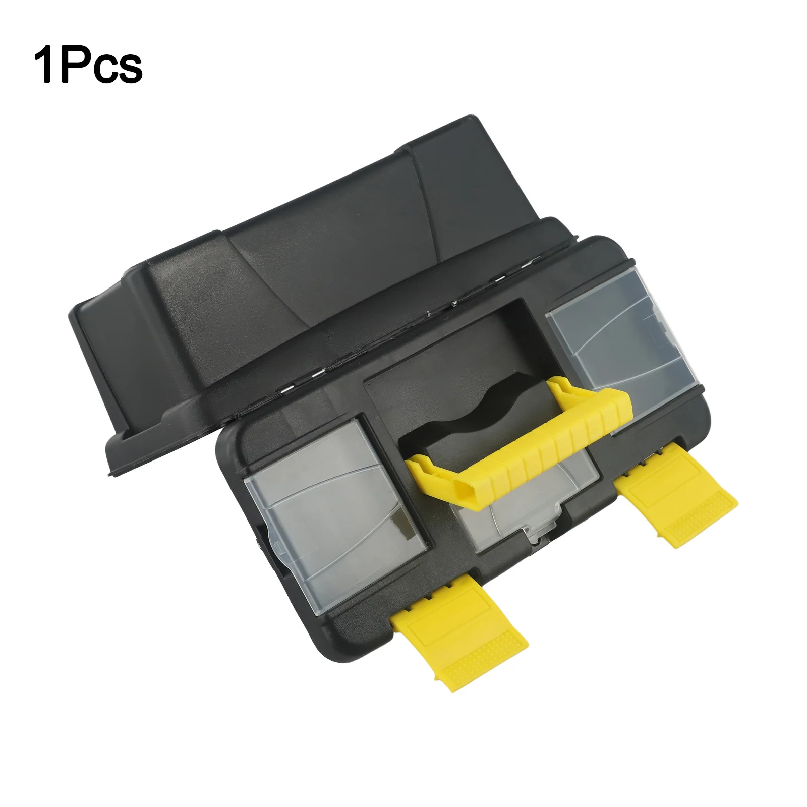 10-Inch Two-Layer Plastic Toolbox Mini Multi-Functional Accessories Box Versatile Storage Solution For Various Tools Components