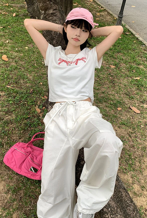 Pantalon Cargo pour femmes, fermeture éclair, coupe droite, en coton, élégant, urbain, Social, Anti-rides, confortable pour le bureau professionnel OL