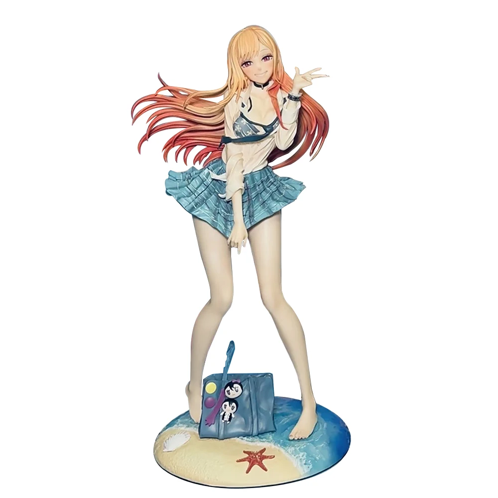 

Anime figure Kitagawa Marin Uniform pose stance action figure Kitagawa Marin figurine Doll PVC Model Toys Collection Statue Gift