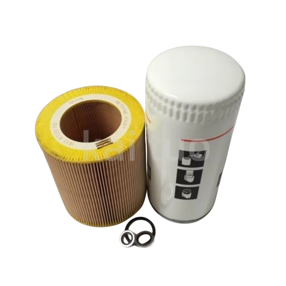 Imagem -02 - Kit Filtro Original para Compressor Atlas Copco 2901069502 Service Kit 4000h