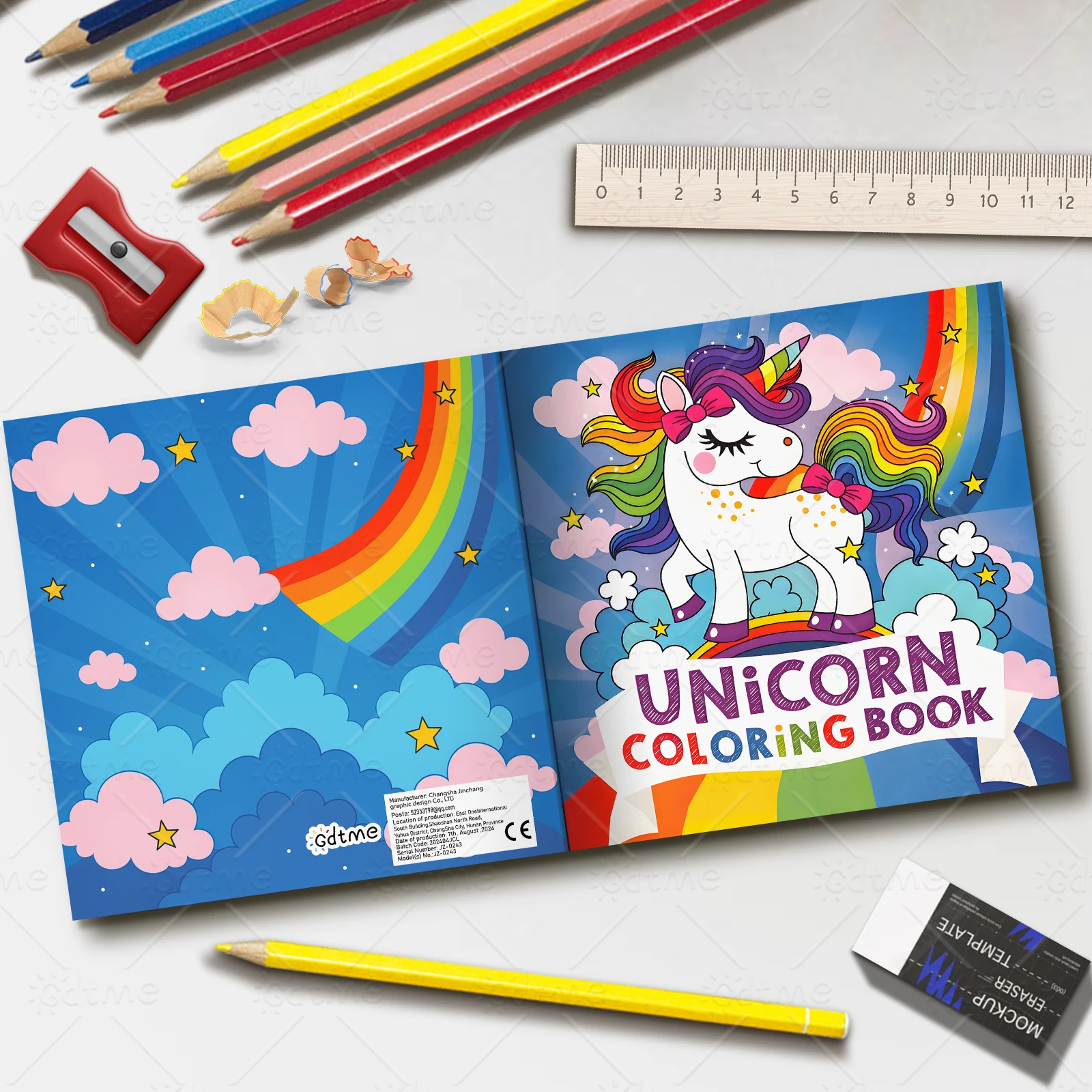 Книга-раскраска «Волшебные дру – обзор и цена Adult Coloring Book Stress Relief