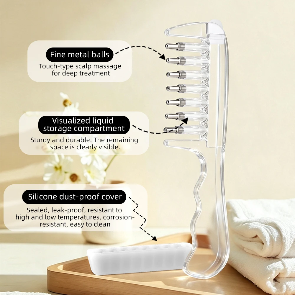 Portable Scalp Massager Comb w - Hair Care Daily Routine recension och pris